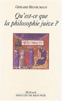 Qu'est-ce que la philosophie juive ?