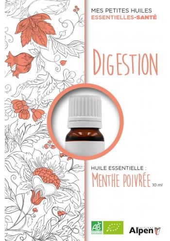 Mes petites huiles essentielles Menthe poivrée Digestion