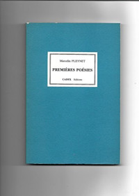 Premieres poesies 1950 1965