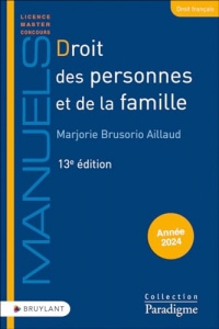 Droit des personnes et de la famille