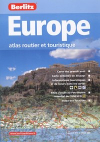 Atlas d'Europe Bleu Dos Coll