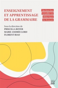 Enseignement et apprentissage de la grammaire