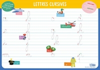 Mes ardoises d'école - Les lettres cursives - Dès 5 ans