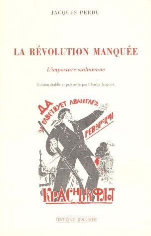 Révolution manquée [9782911199233]