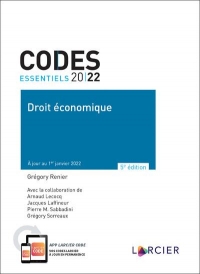 Code essentiel - Droit économique - Textes à jour au 1er