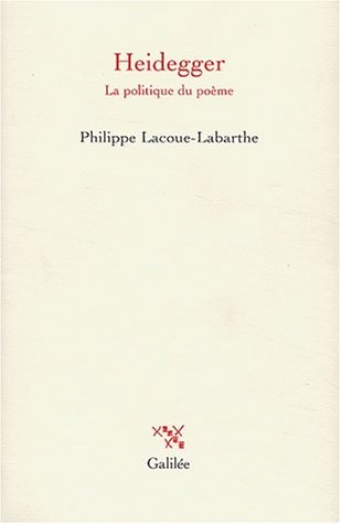 Heidegger. : La politique du poème