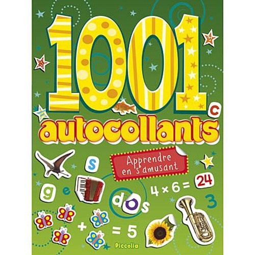 APPRENDRE AN S'AMUSANT - 1001 AUTOCOLLANTS