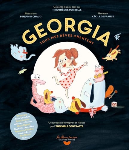 Georgia: Tous mes rêves chantent - Livre-CD avec QR code