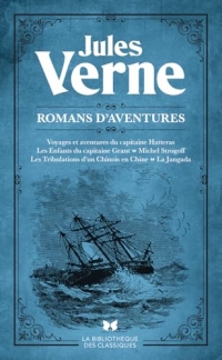 Romans d'aventures: Cinq des plus célèbres romans de Jules Verne réunis en un album relié et illustré