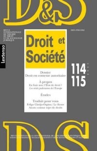 Droit et société n°114-2023 (114)