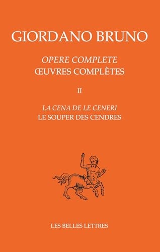 Oeuvres complètes: Tome 2, Le souper des cendres