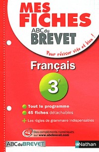 MES FICHES ABC BREVET FRANCAIS