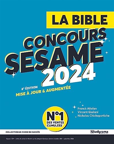 La bible du concours SESAME: 2024