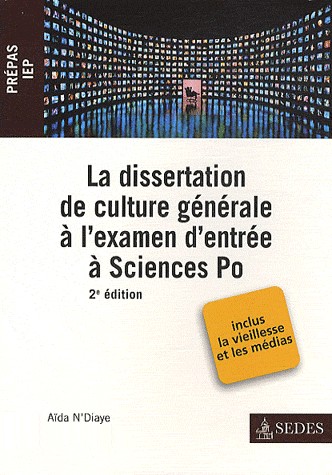 La dissertation de culture générale à l'examen d'entrée à Sciences Po