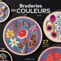 Broderies en couleurs (27 modèles colorés)