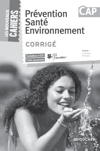 Prévention santé environnement CAP Corrigé