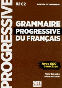 Grammaire progressive du français - Niveau perfectionnement - Livre - Nouvelle couverture