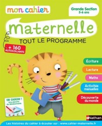 Mon cahier maternelle 5/6 ans