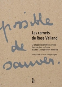Les Carnets de Rose Valland - le Pillage des Collections Prive Es d Ouvres d Art en France Durant la