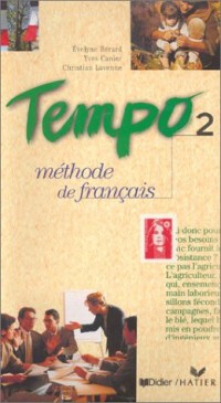 Tempo : Méthode de français niveau 2 (coffret 3 cassettes)