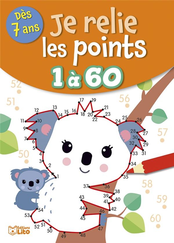 Je relie les points de 1 a 60