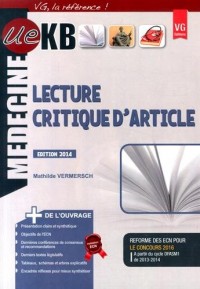 Lecture critique d'article