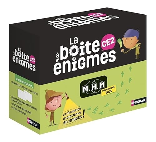 MHM - La boite à énigmes CE2: Programme 2025