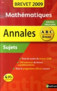 ANNAL 09 ABC BREV SUJ MATH NC