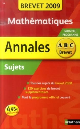 ANNAL 09 ABC BREV SUJ MATH NC