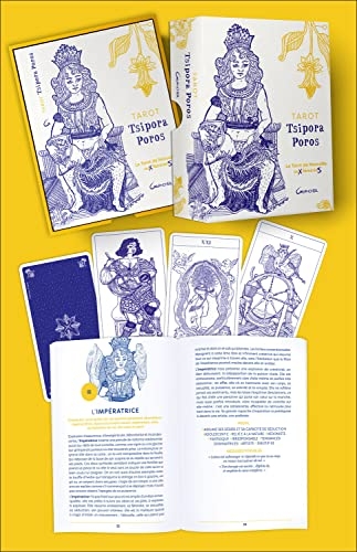 Tarot Tsipora Poros - Le Tarot de Marseille aux féminins - Coffret