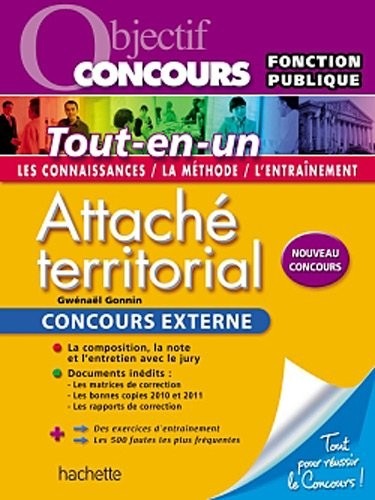 Objectif Concours Attaché Territorial, Concours externe