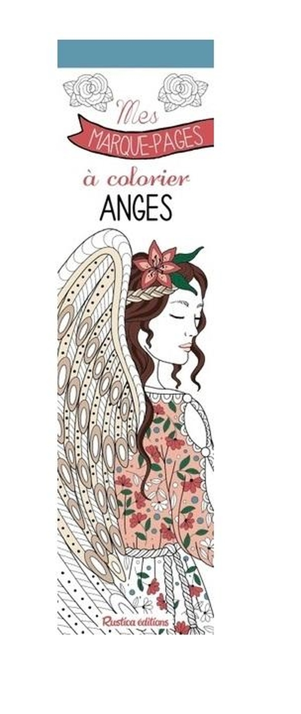 Mes marque-pages à colorier : Anges