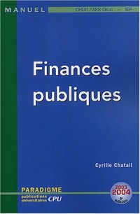 Finances publiques : DEUG Droit/AES