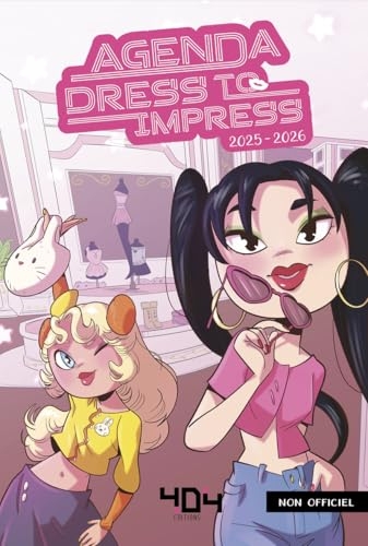 Agenda Roblox Dress to Impress 2025-2026 – Agenda Roblox – Agenda Jeux vidéo – Dress to Impress – Rentrée scolaire 2025-2026