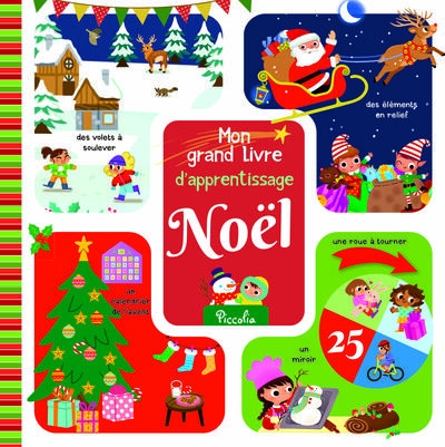 Mon grand livre d'apprentissage Noël