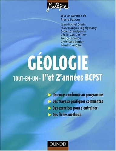 Géologie : Tout-en-un, 1e et 2e années BCPST