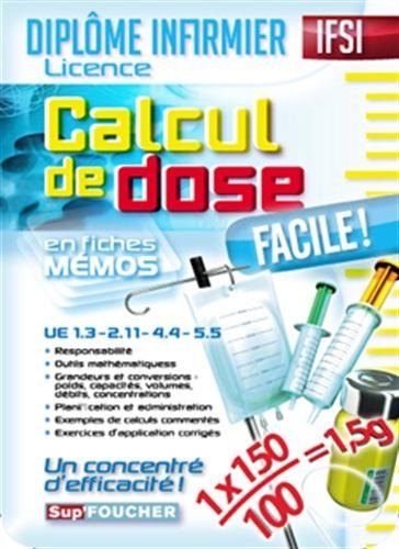 IFSI Calcul de dose facile - Diplôme infirmier