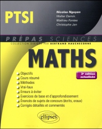 Mathématiques PTSI - 3e édition actualisée