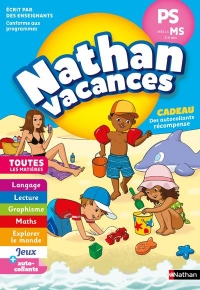 Cahier de Vacances 2018 de la Petite Section vers la Moyenne Section - maternelle 3/4 ans