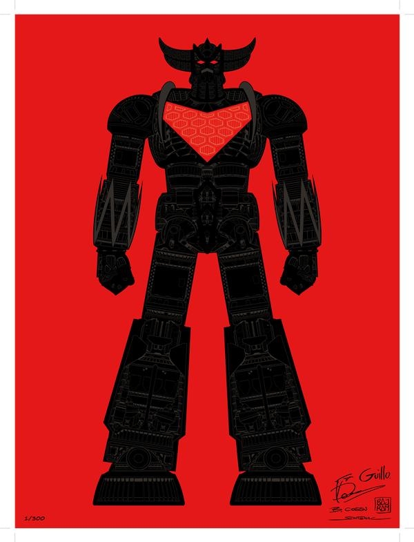 Goldorak Sérigraphie N°3