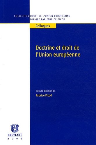 Doctrine et droit de l'Union européenne