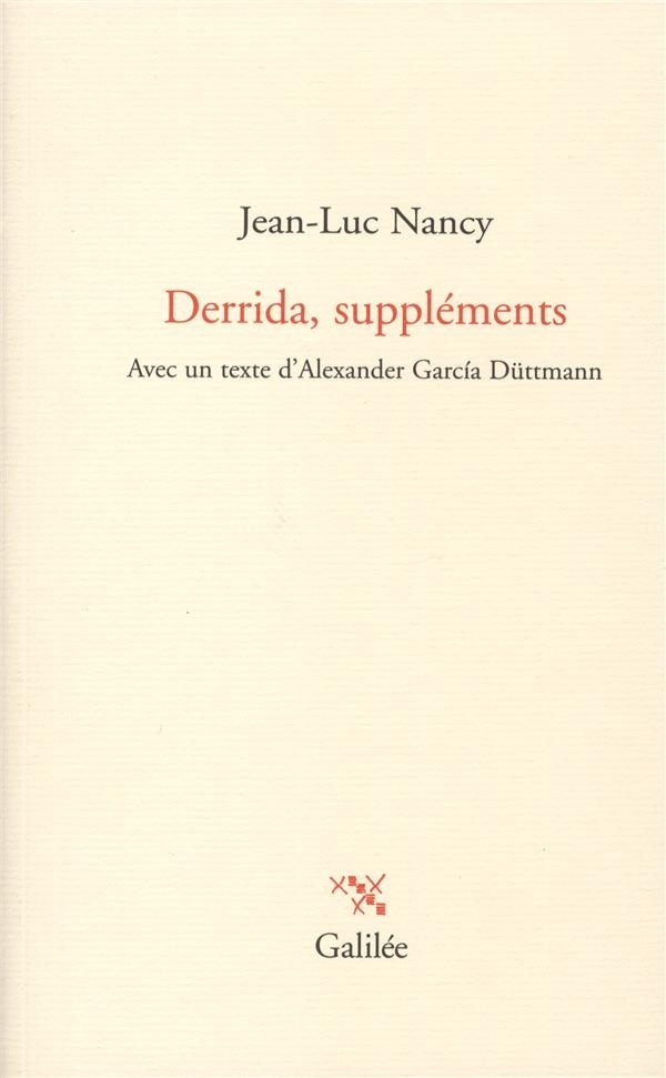 Derrida, suppléments