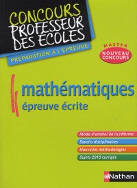 Mathématiques - écrit