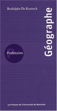Profession Géographe