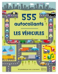 Les véhicules : 555 autocollants