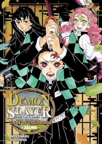 Demon Slayer - Livre de coloriage N°05 : Jaune