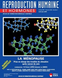La Menopause-Rhh Vol Xxxii N 1-Avril-Juin 2019 - Reproduction Humaine et Hormone-la Menopause-Vol XX