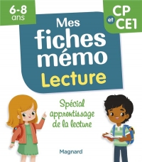 Mes fiches mémo Lecture CP-CE1: Pour s'entraîner efficacement à la lecture (2022)