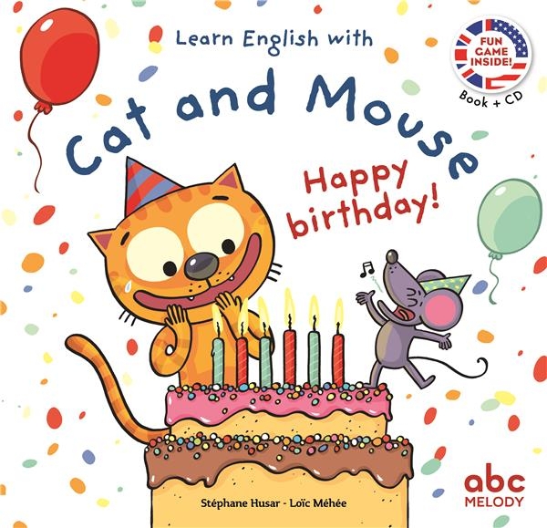 LEARN ENGLISH WITH CAT AND MOUSE - HAPPY BIRTHDAY