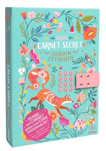 Mon carnet à code secret - jardin féérique